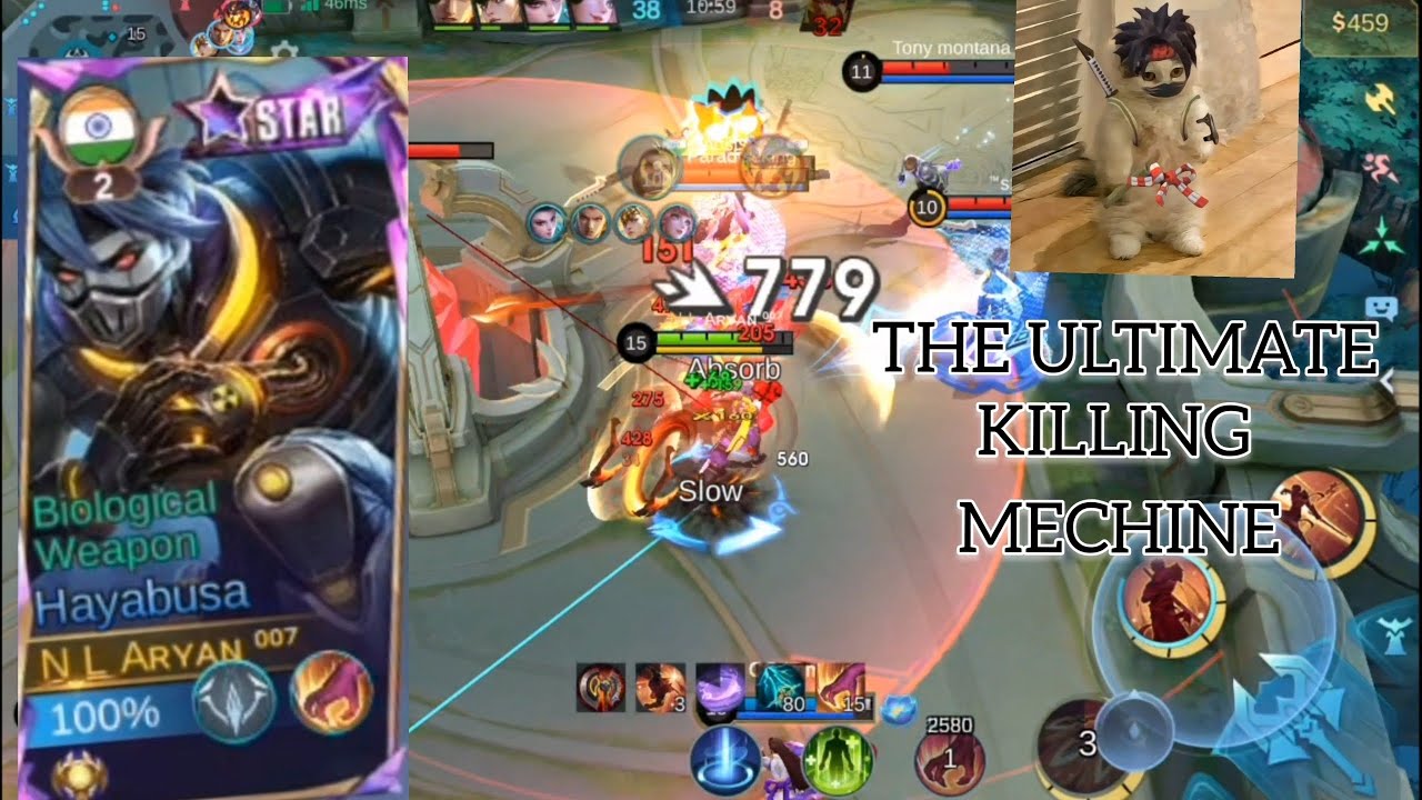 HAYABUSA AGGRESSIVE GAMEPLAY || SOLO RANK || MLBB