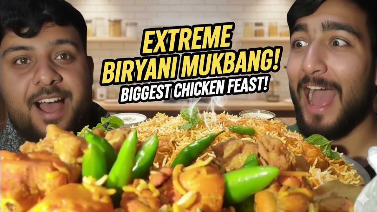 “2kg Biryani ka ultimate challenge! 😋🍛”