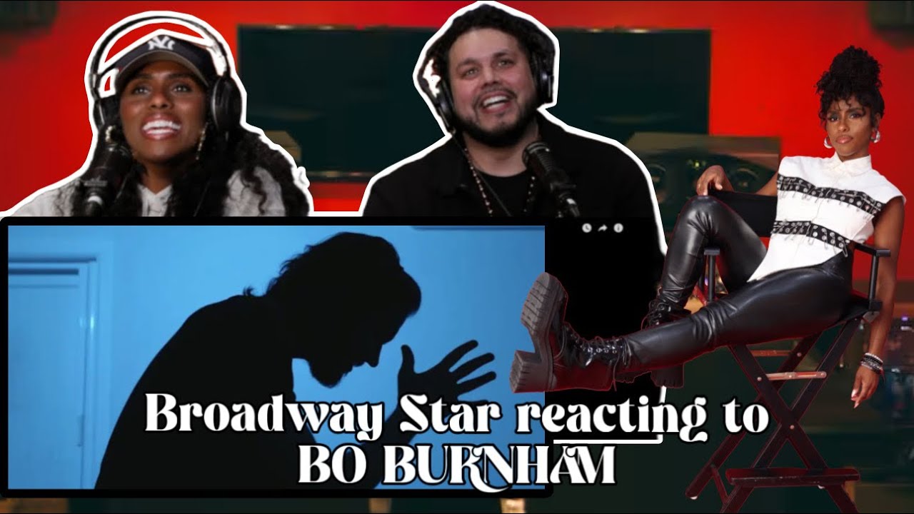 First time | BROADWAY STAR STONEY B. Reacting to Bo Burnham Five Years | NEW FUTURE FLASH REACTS