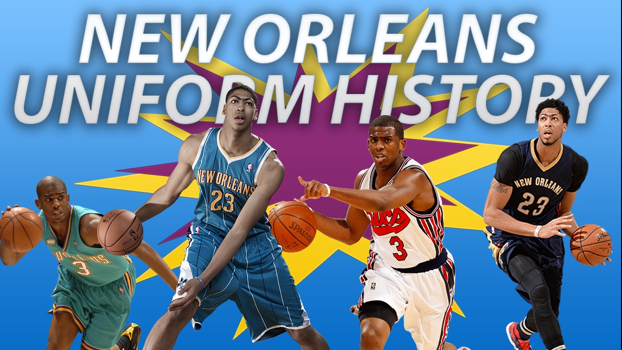 NBA Uniform History | New Orleans Hornets & New Orleans Pelicans Jerseys