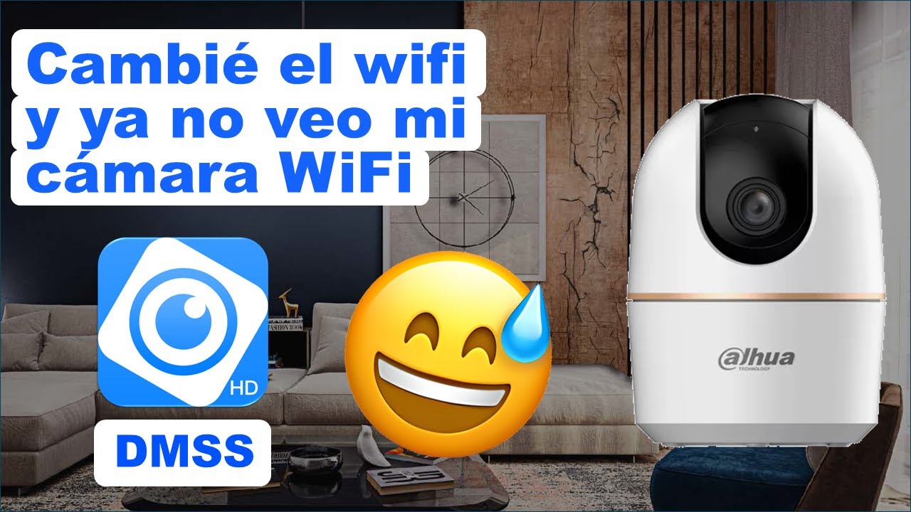 DMSS DAHUA Я изменил настройки Wi-Fi на своей смарт-камере, и теперь она не отображается. Что дел...