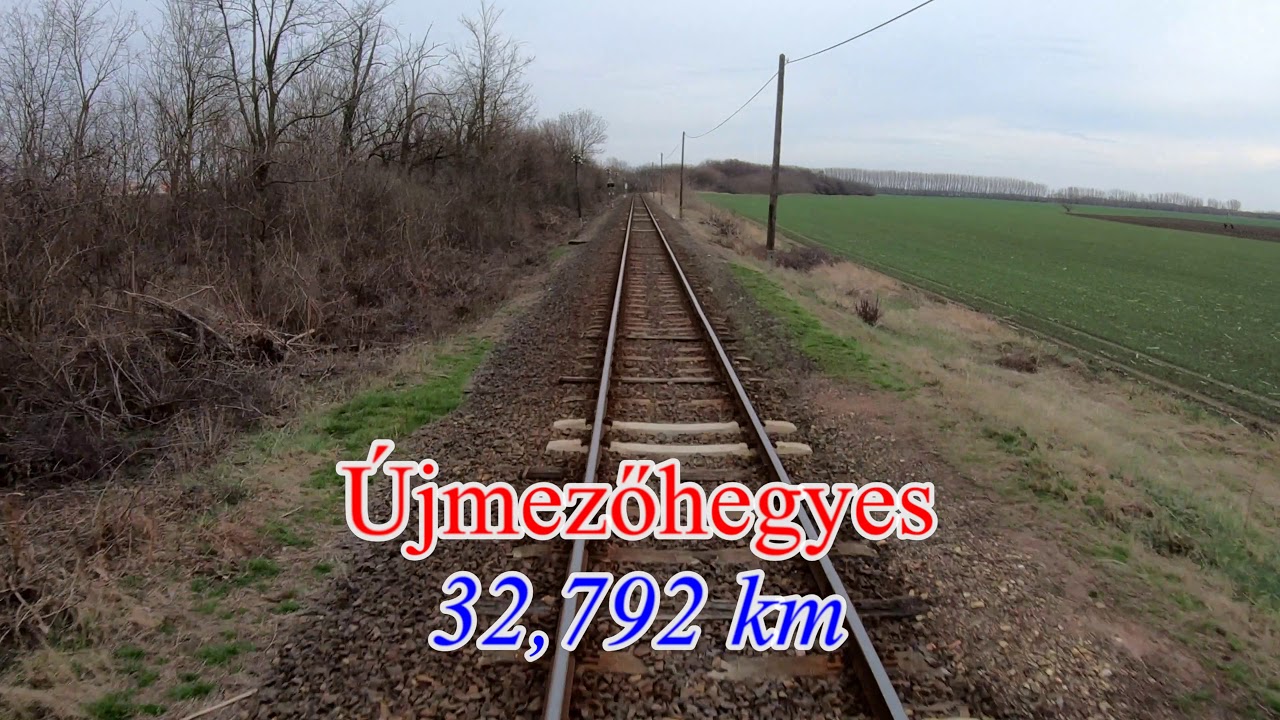 The Line Orosháza - Battonya (Nr. 125.) 2019 4k