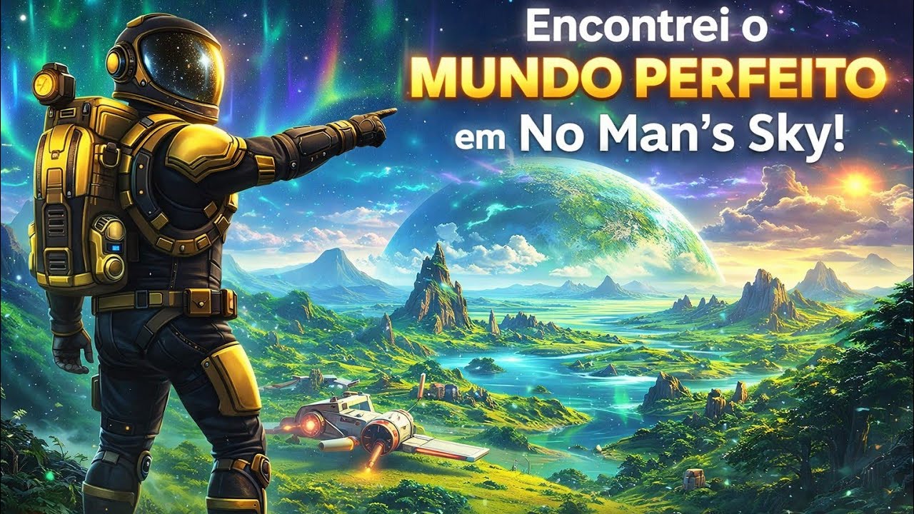 ♦️♦️ACHEI um PLANETA PERFEITO em No Man's Sky?! 🌍✨ ♦️♦️| A Busca por um Novo Lar