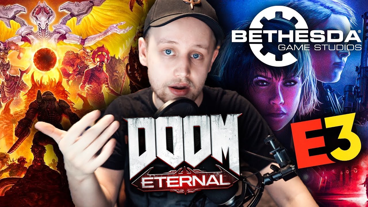 BETHESDA KONFERENCE: DOOM Eternal, Wolfenstein, Fallout 76 (Agraelus Reakce #6)