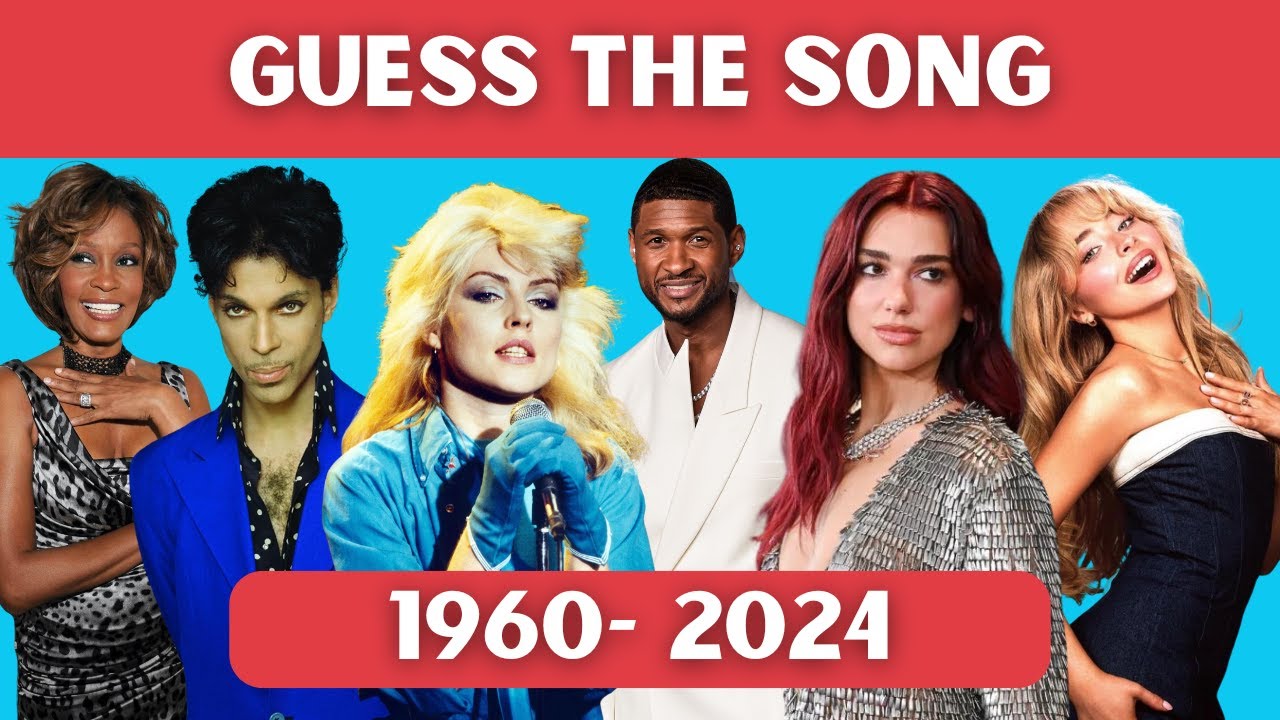 Guess the Song #1 🎵| 1960's - 2024🎤