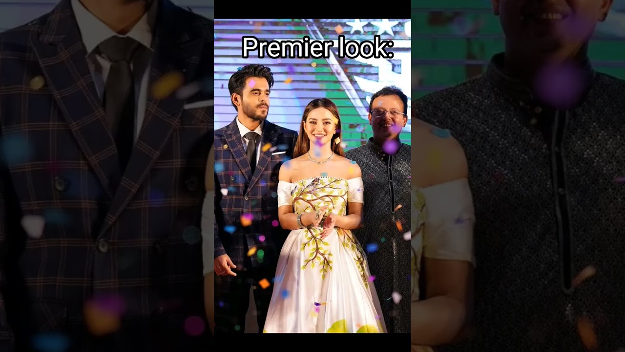 Nusraat Faria matches her premier look with movie | #nusraatfaria #dhallywood #bangladesh