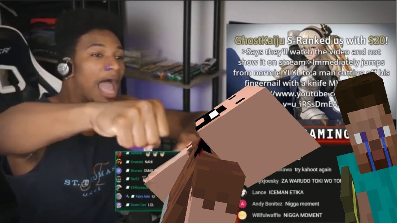 Etika Watches Kid Get Bullied / Tells Story About Knocking Out Someone in Highschool