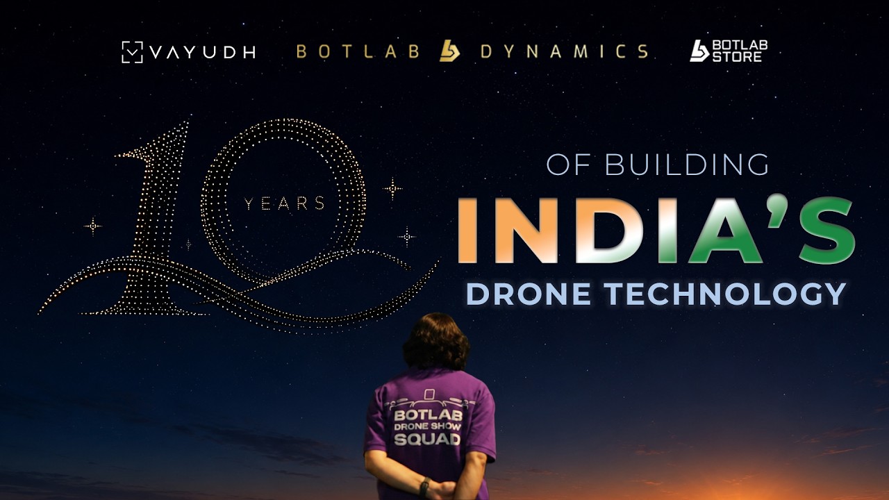 How We Built India's Leading Drone Swarm Tech From Scratch | 10 Years of BotLab Dynamics