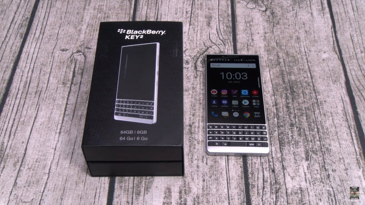 Распаковка Blackberry Key 2 и первые впечатления