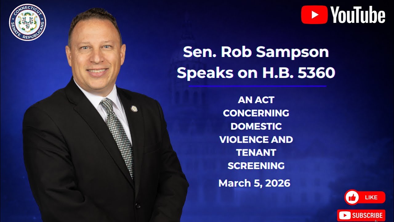 3-5-26 Sen. Sampson Speaks on H.B. 5360 Regarding Domestic Violence Tenant Screening