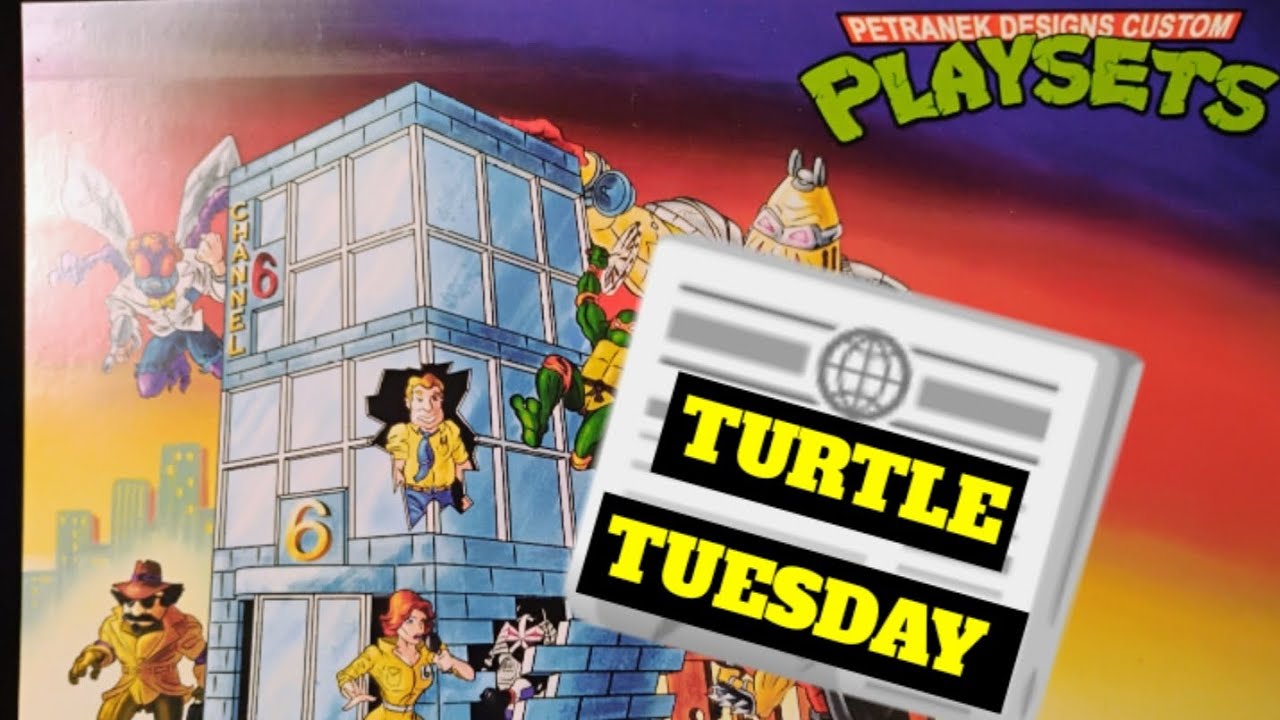 TURTLE TUESDAY: PETRANEK DESIGNS CUSTOM PLAYSET