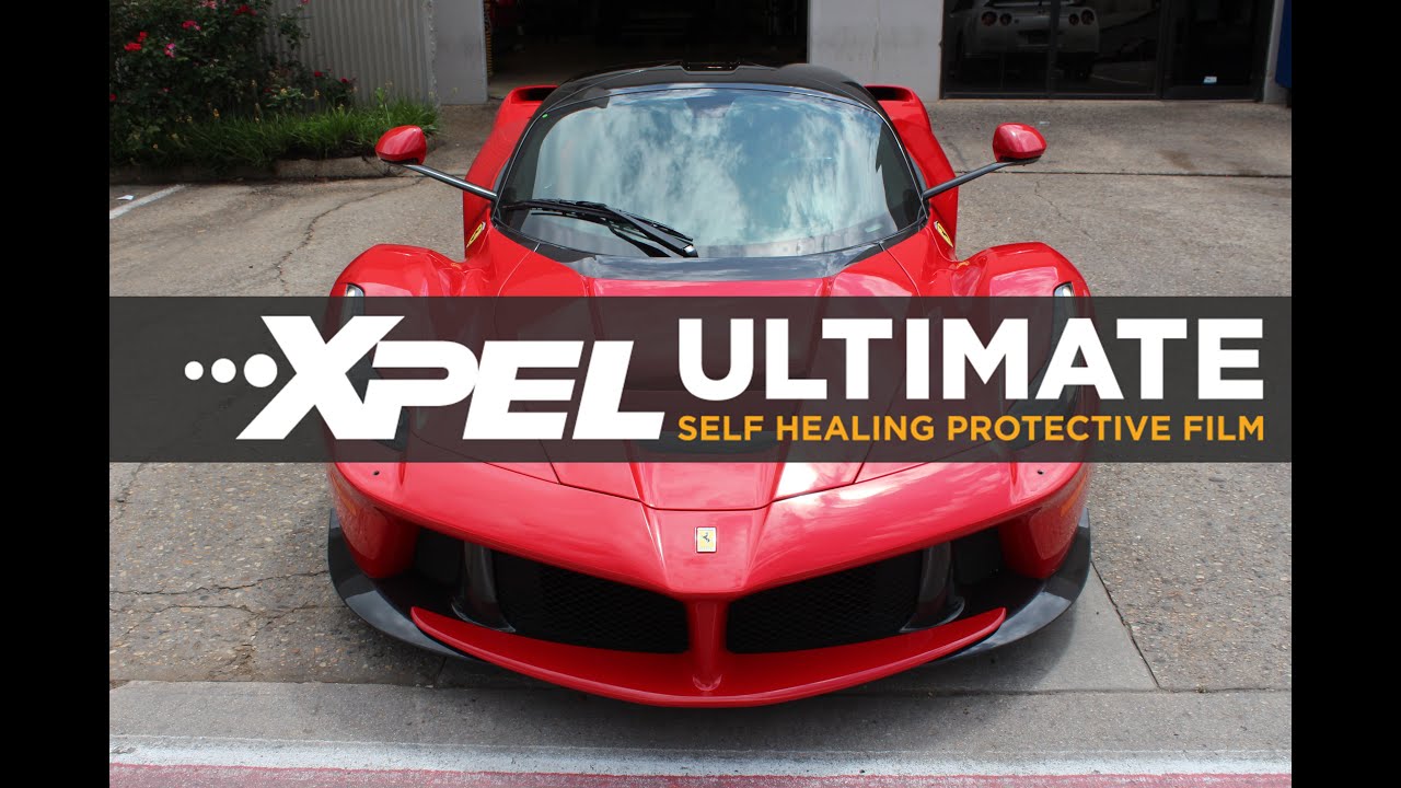 Ferrari LaFerrari Clear Bra XPEL Wrap