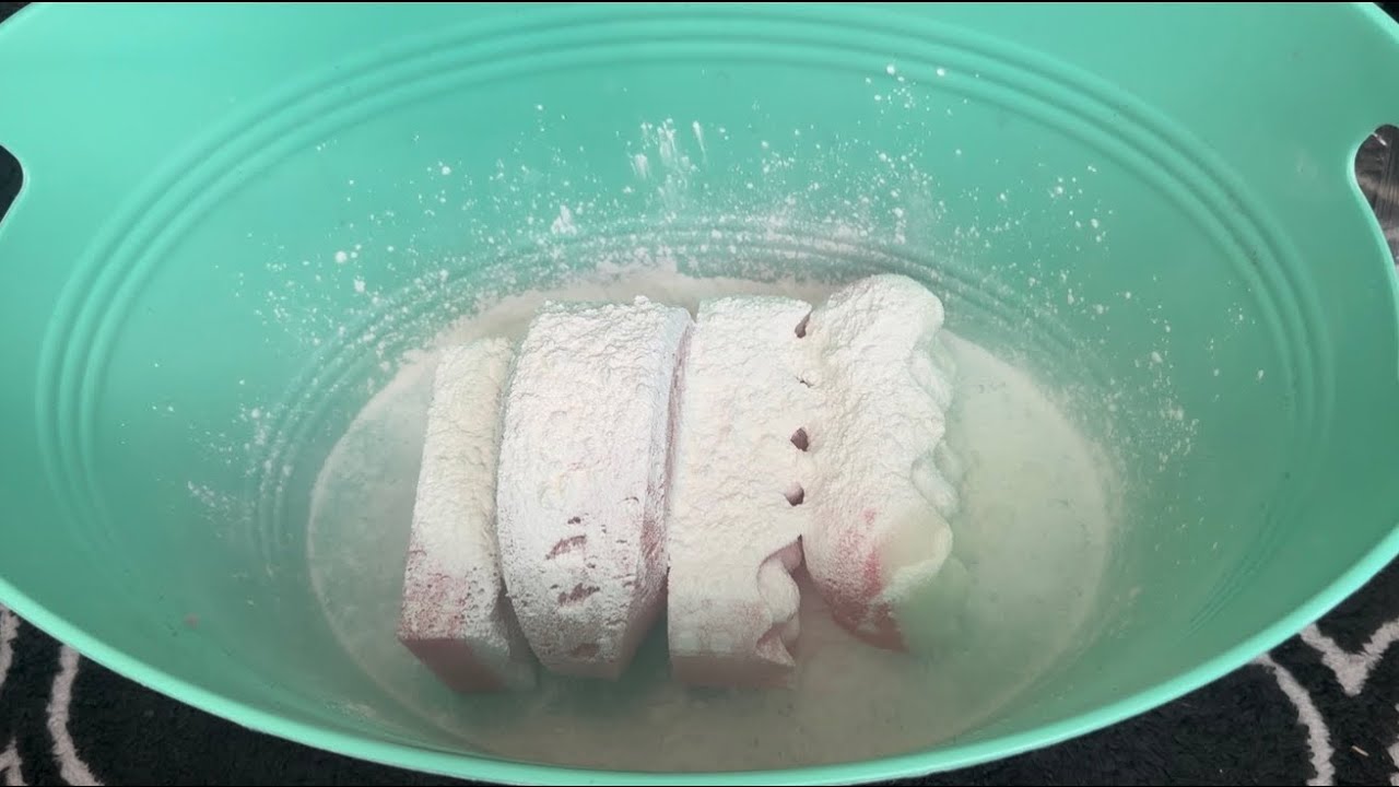 Sponge ASMR - Bulk Ripping Powdery Sponge