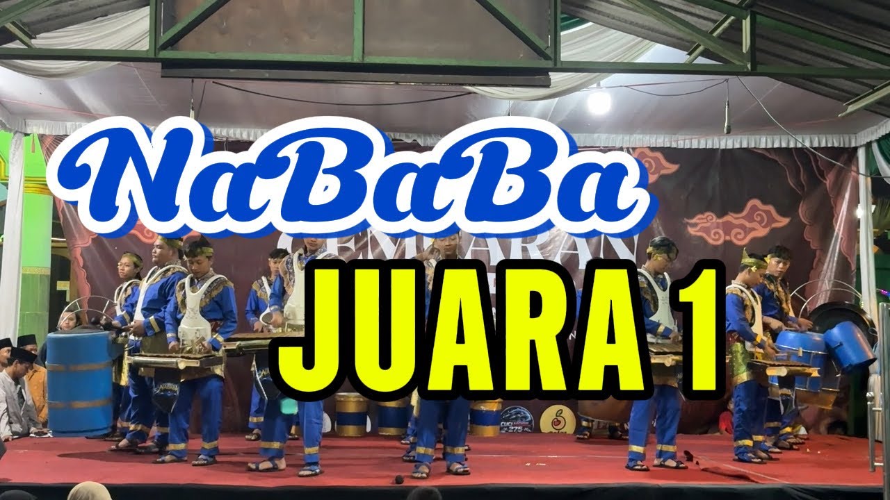 NaBaBa (Nabuh Bareng Bareng) Juara 1 Gemparan Bungur 2026