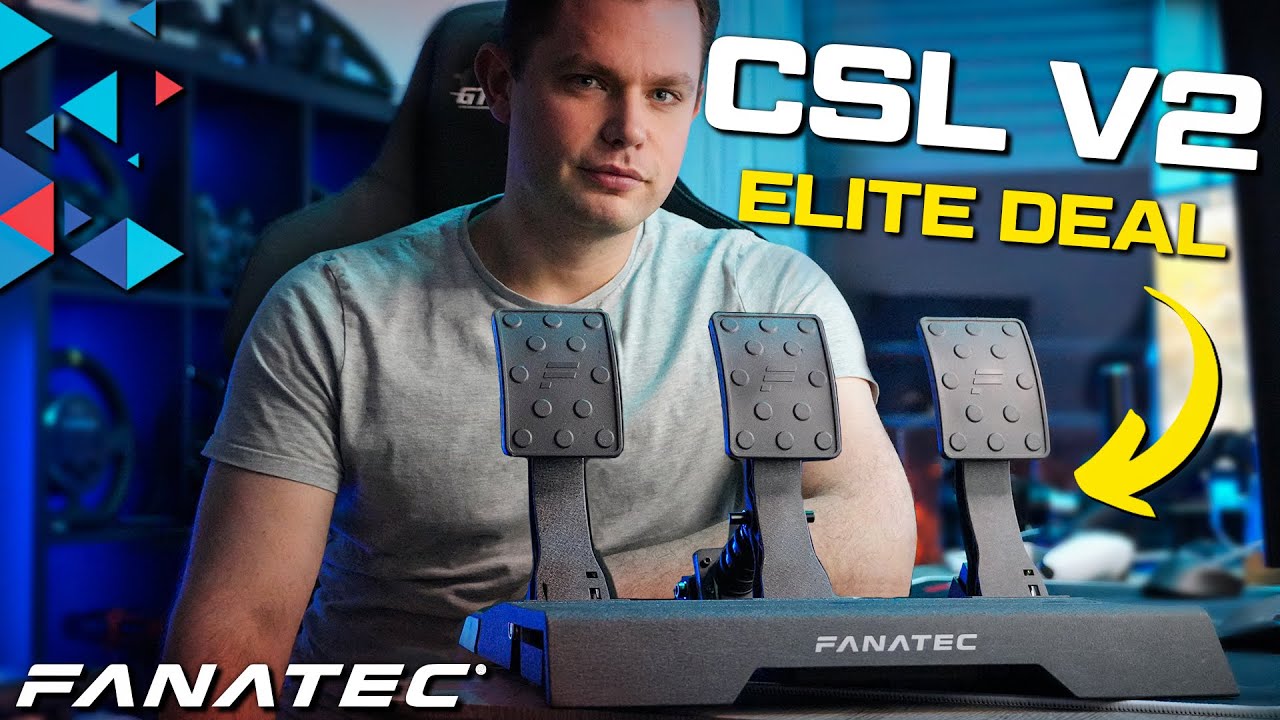 Обзор педалей Fanatec CSL Elite V2 &mdash; стоят ли они того?