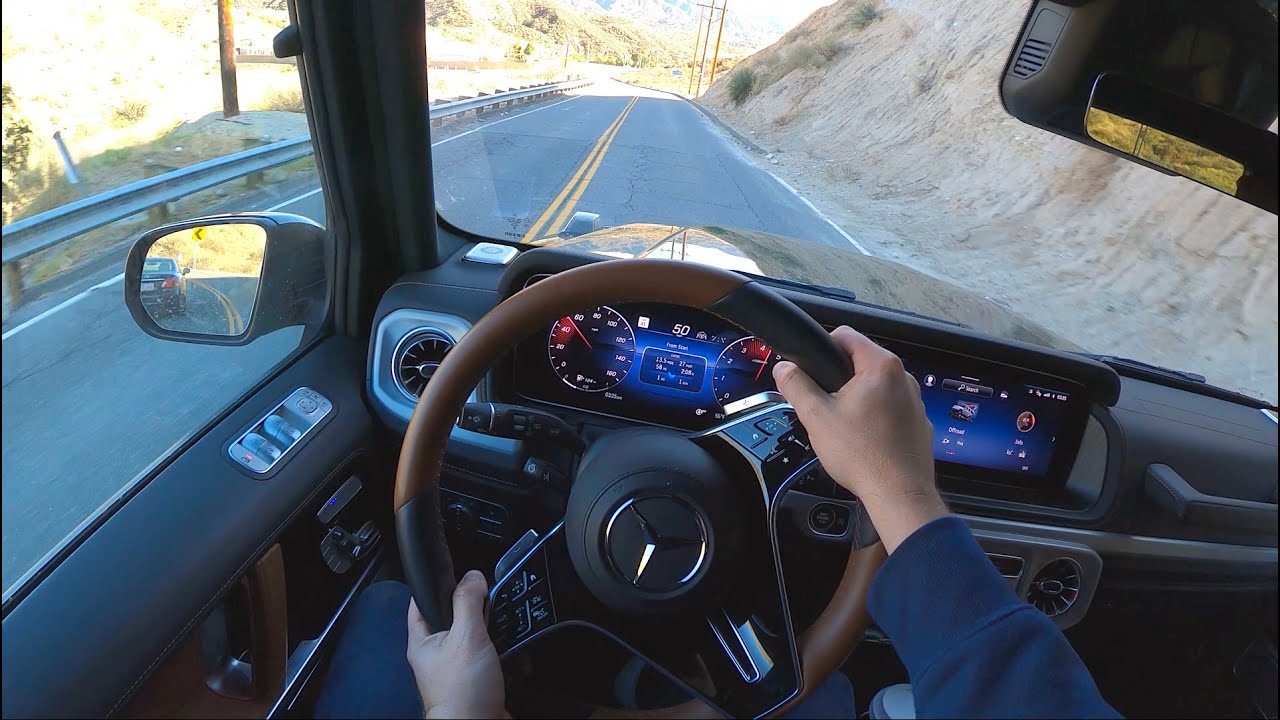 2025 Mercedes-Benz G 550 - POV Off-Road Test Drive (Binaural Audio)