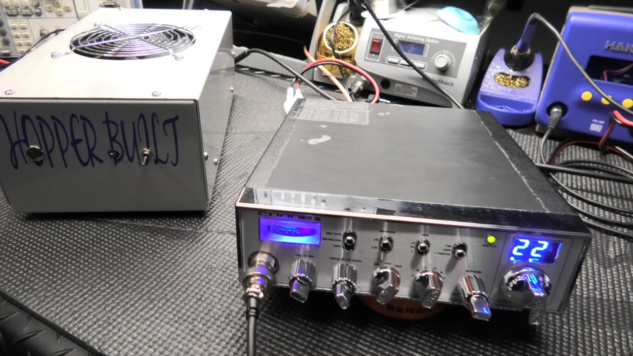 New Connex 3300HP matched w/ new 4 pill box CB Radio Let's GO