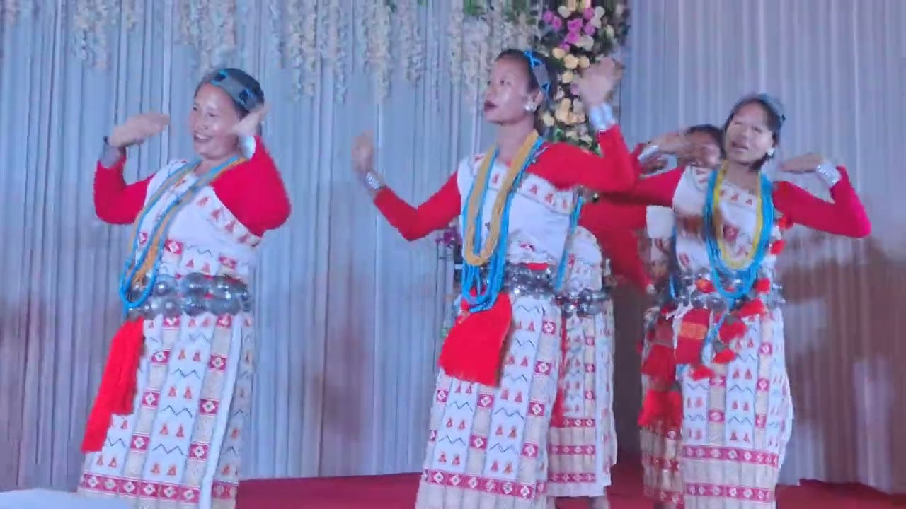 Dance by Honi Dvn team during Marriage Ceremony of Miss Honi Yalu and Mr.Kabak Raja 06.02.2026. 