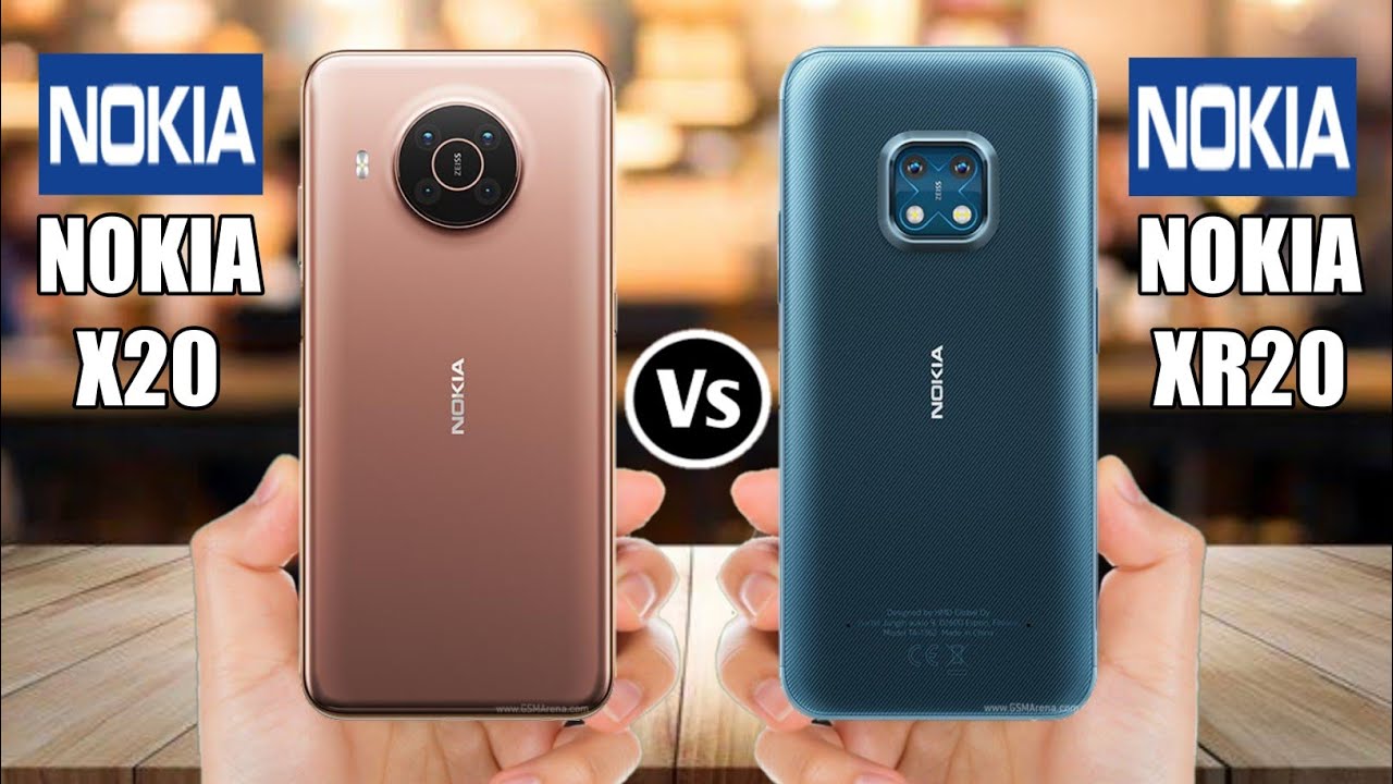 Nokia X20 Vs Nokia XR20