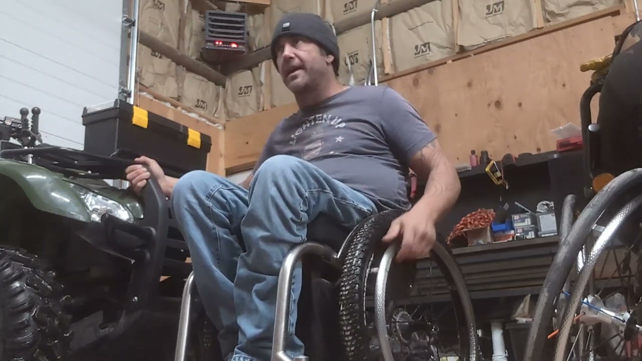 Wheelchair Wheel Swap Tip for Winter Months