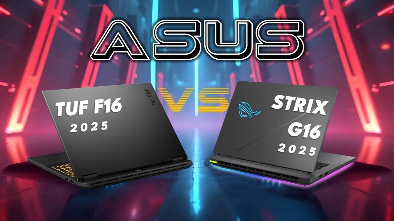 Asus TUF Gaming F16 vs ROG Strix G16  - spec review & comparison
