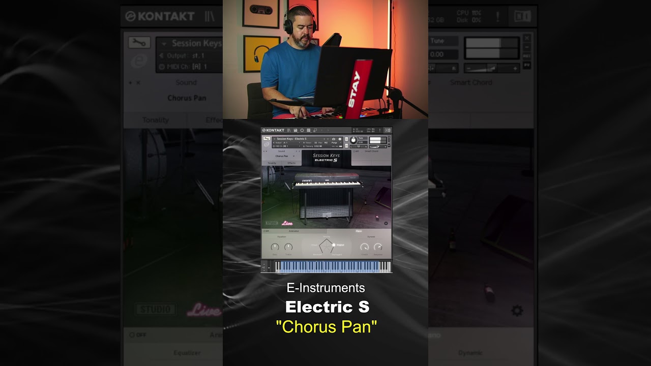 E-Instruments - Session Keys Electric S - KONTAKT "Chorus Pan" 