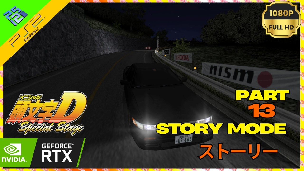 Initial D Special Stage - Story Mode Part 13 I Gameplay HD PS2/PCSX2 2.4.0 1080P 60FPS
