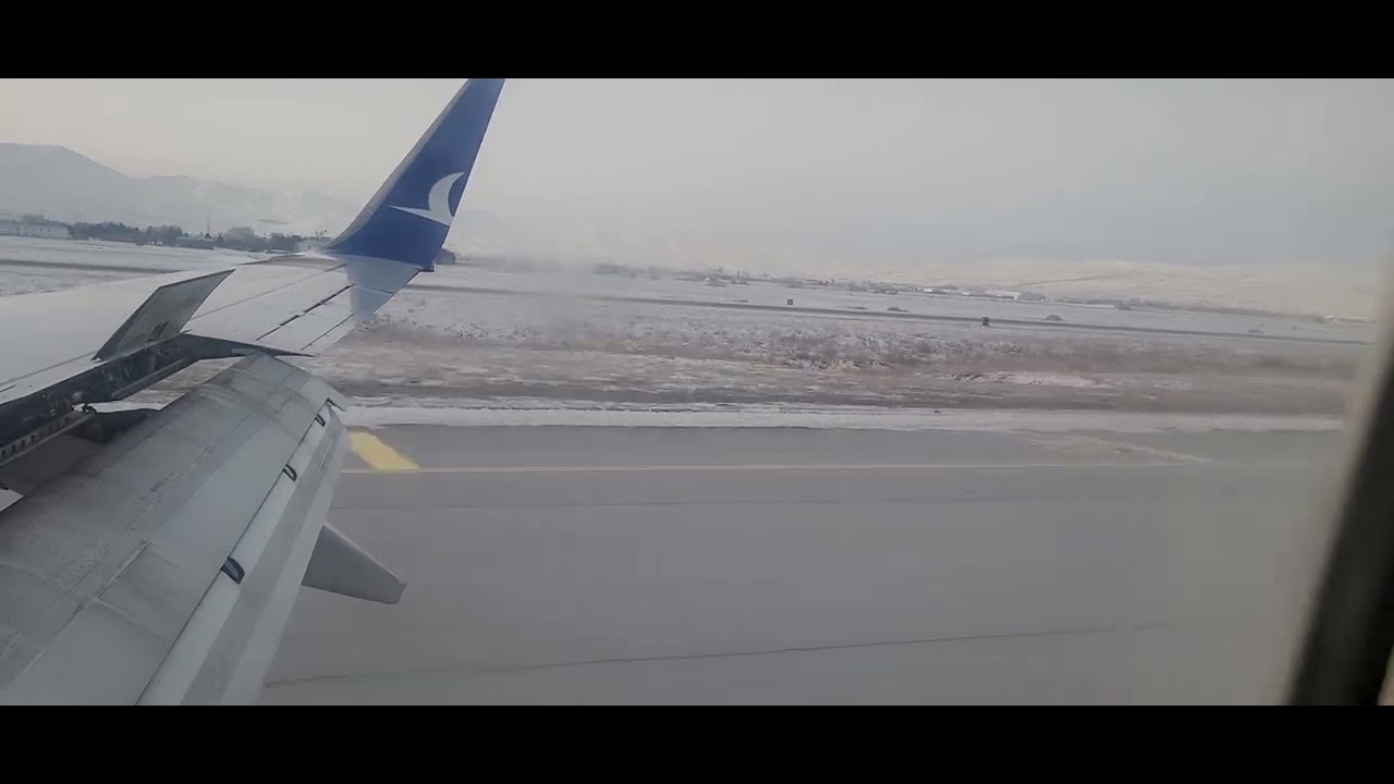 ANADOLU JET İLE ERZURUM HAVA LİMANINA İNİŞ 05 ŞUBAT 2026