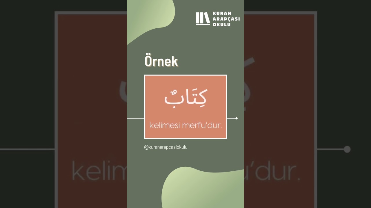 Merfu&rsquo; nedir?