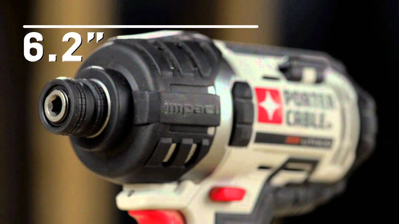 NEW from PORTER-CABLE - the 20V MAX* Lithium Impact Driver (PCC640)
