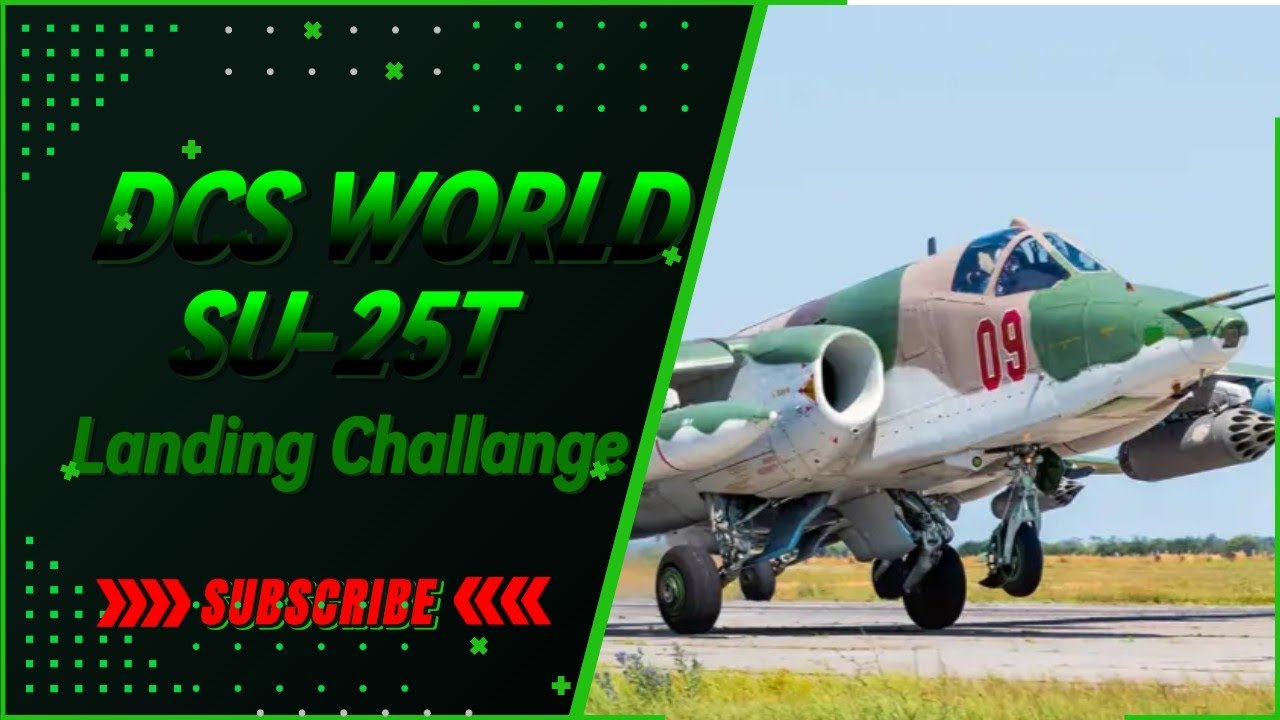 SU-25T Landing Challenge That Will BLOW Your Mind