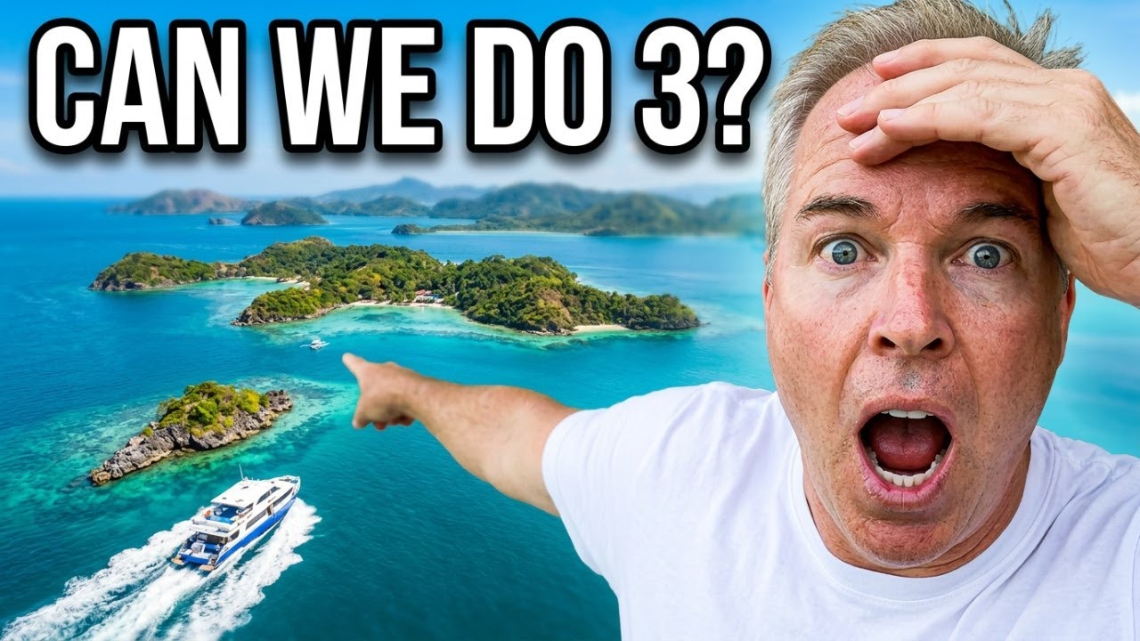 Visiting Three Islands In One Day - Philippines Challenge | DEC 11 2025