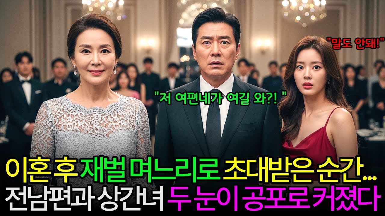 이혼 후 재벌 며느리로 초대받은 순간… 전남편 상간녀 두 눈이 공포로 커졌다