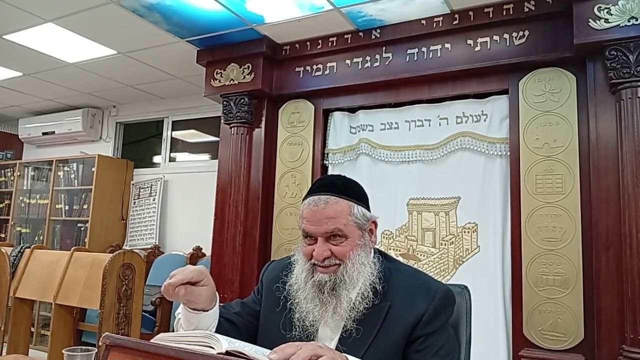 ב) תורת המלבים הרב מרדכי דרעי שליטא מניסים צוקרל 