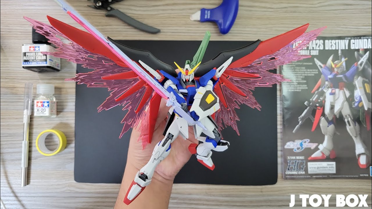 【ASMR BUILD】Destiny Gundam HG 1/144 Mobile Suit Gundam SEED Destiny #destiny #build #bandai