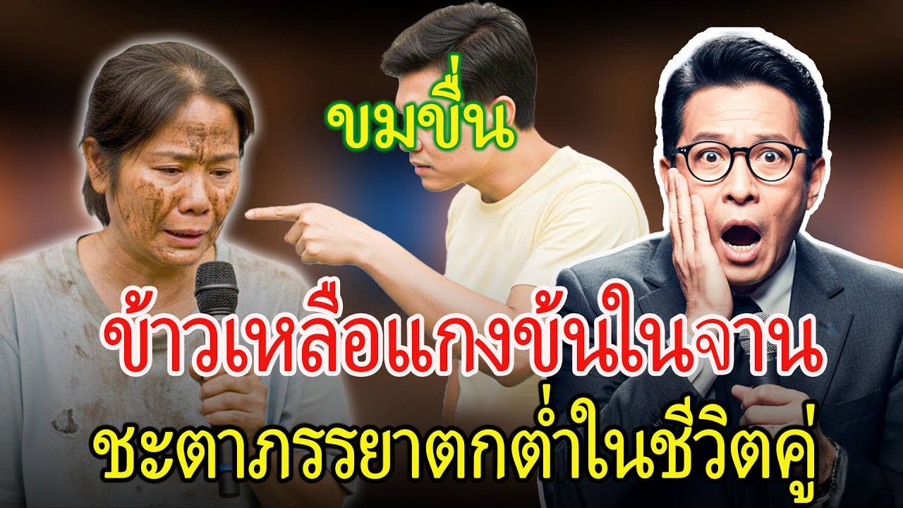 สามีบังคับภรรยากินข้าวเหลือแกงค้าง โศกนาฏกรรมชีวิตคู่เมื่อผู้หญิงถูกเหยียบย่ำ