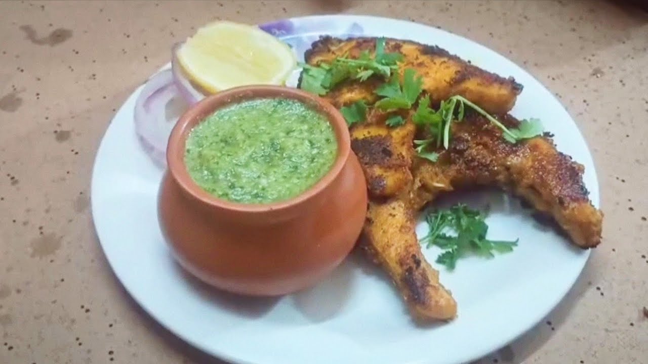 Tasty yummy delicious fish fry 