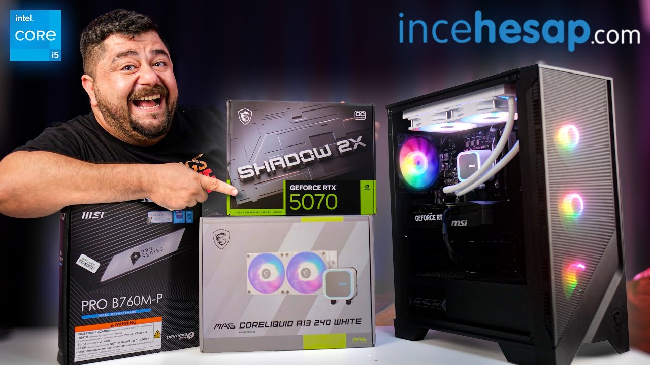 🚀  Full MSI Sistem! | Intel i5-14600KF + RTX 5070 Hazır Sistem İncelemesi