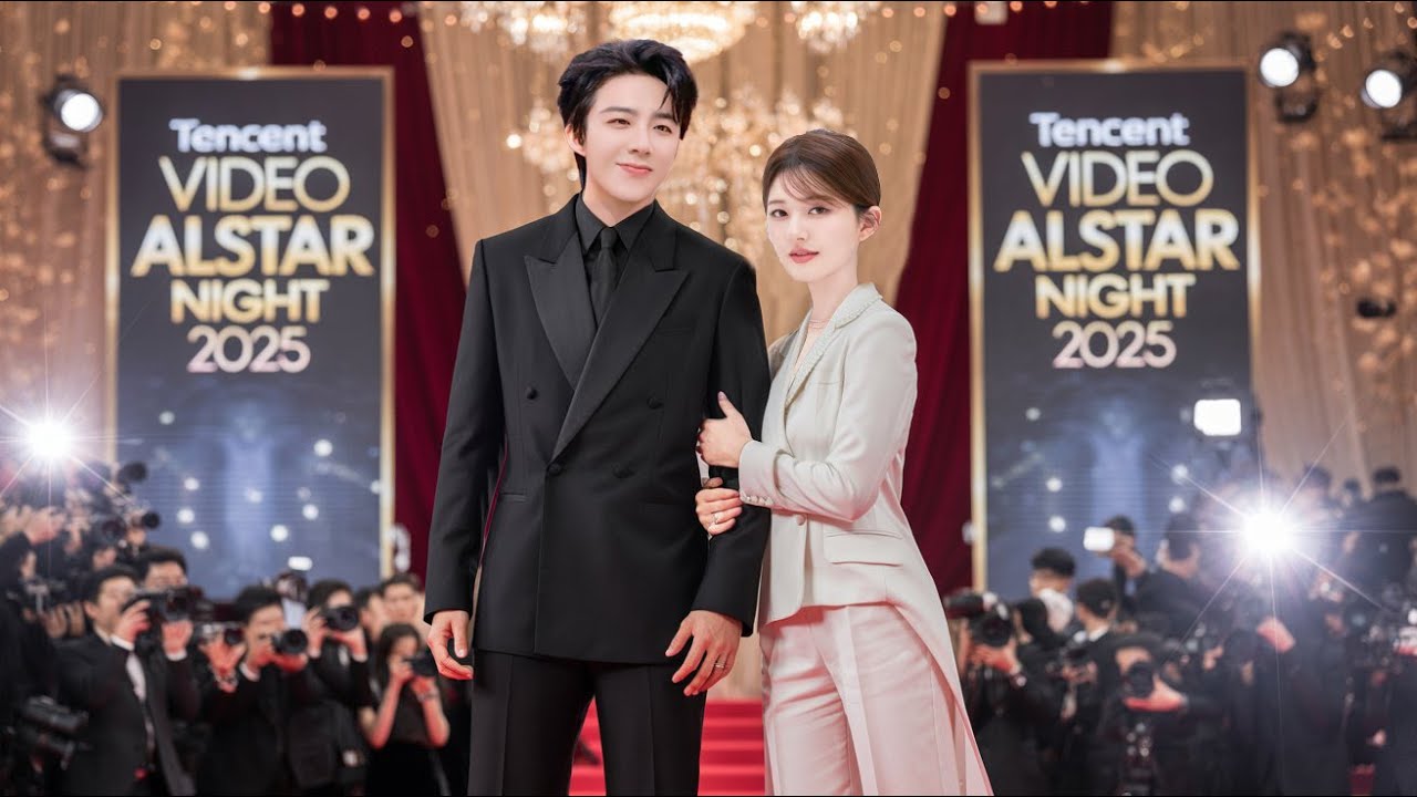 Liu Yuning and Zhao Lusi Steal the Spotlight at Tencent Video All Star Night 2025
