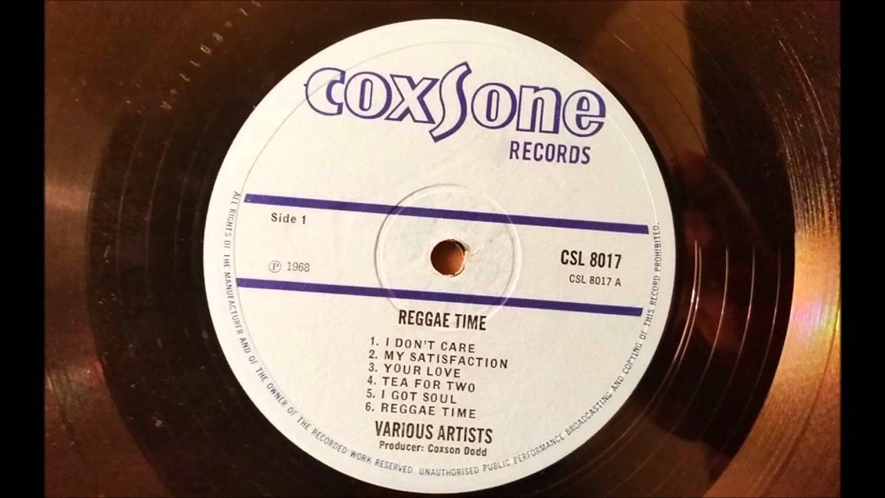 Vincent Gordon Reggae Time - Coxsone  - Studio One