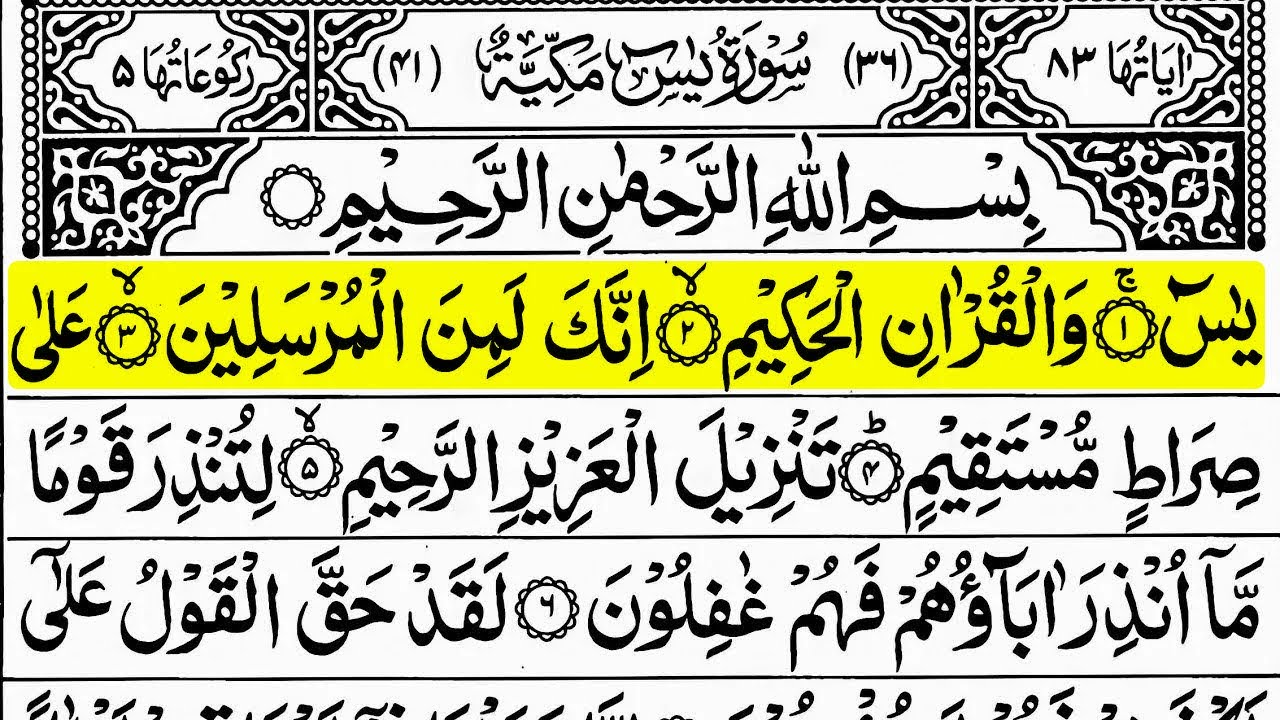 Surah Yaseen Surah Ar Rahman 🕌 Best Quran Recitation 🕌 Surah Yasin Tilawat   Episode 002