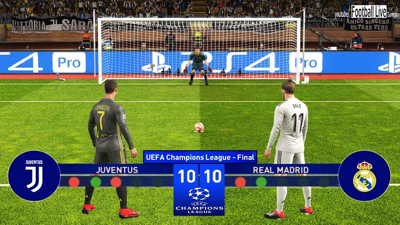 PES 2019 | Ювентус — Реал Мадрид | Финал Лиги чемпионов УЕФА (ЛЧ) | Серия пенальти