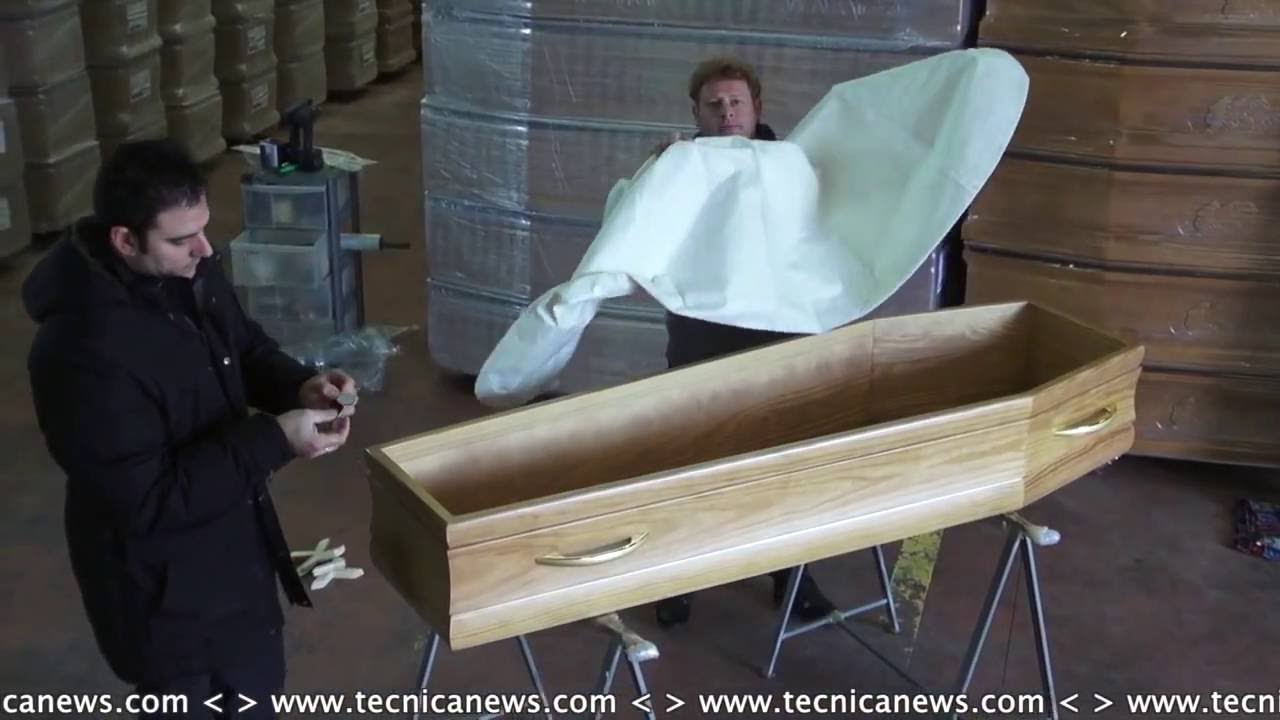 Guida Pratica preparazione cofano funebre - Esclusiva Veneta sas 18-3-2013 - Tecnicanews Video