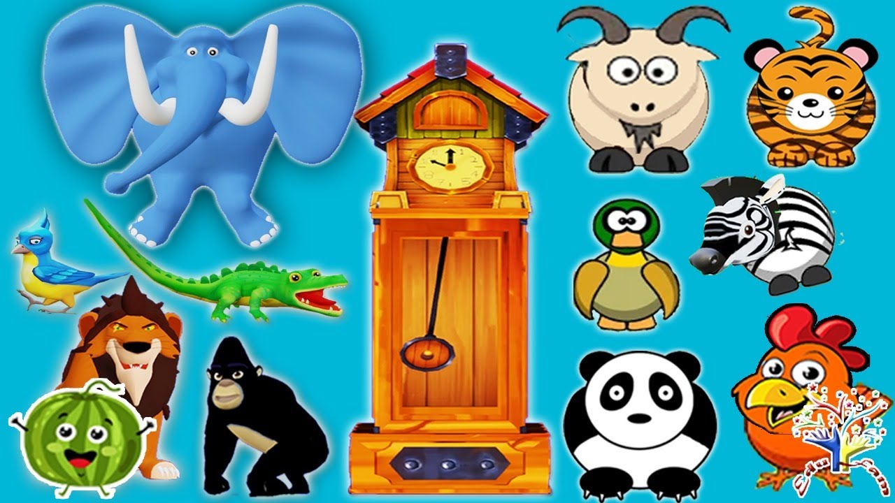 🎶 Hickory Dickory Dock 🐭🕰️ | 1 Hour of Fun Nursery Rhymes & Kids Songs
