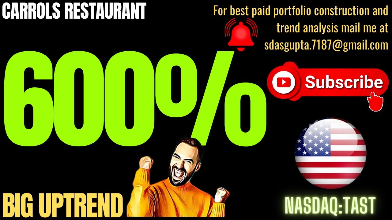 TAST STOCK | CARROLS RESTAURANT BIG UPTREND