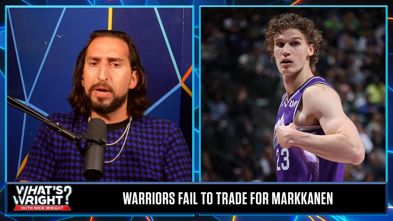 Jazz extend Lauri Markkanen, Did the Warriors fumble a trade opportunity? | What’s Wright?