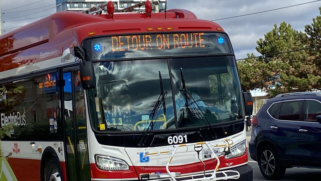 FIRST RIDE ON TTC 2024/2025 NEW FLYER XE40 ON 102 & DETOUR #6091 