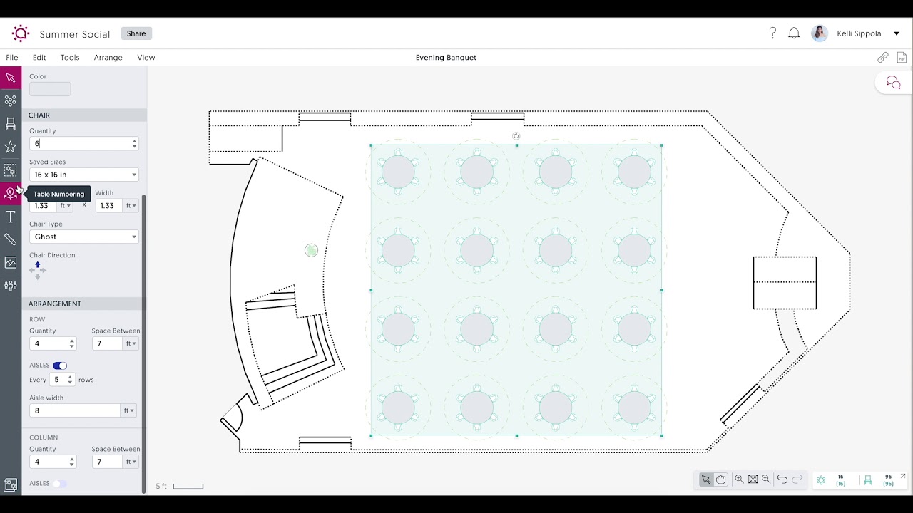 Welcome to the new version of Social Tables diagramming!