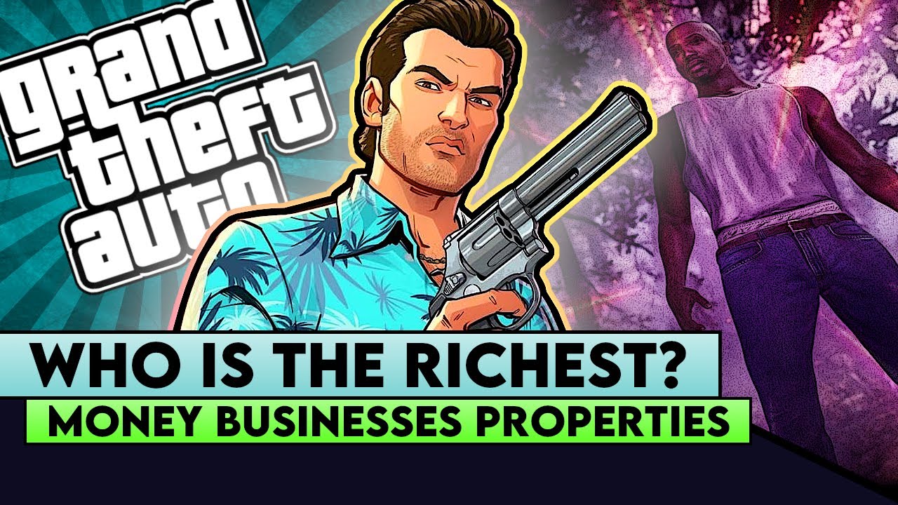WHICH GTA PROTAGONIST IS THE RICHEST? | GTA 3D UNIVERSE