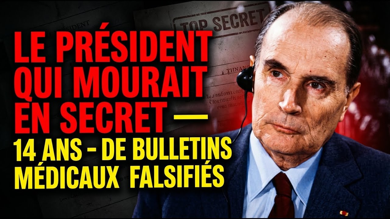 LE PRÉSIDENT QUI MOURAIT EN SECRET — 14 ANS DE BULLETINS MÉDICAUX FALSIFIÉS